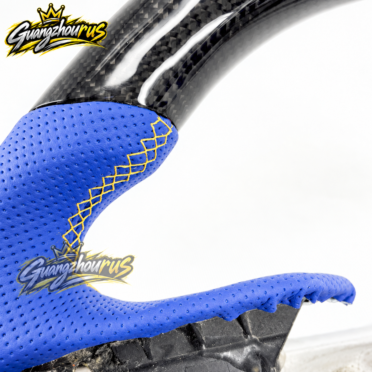 Custom Carbon Fiber LED Heated Steering Wheel for Chevrolet Corvette C8 2020+