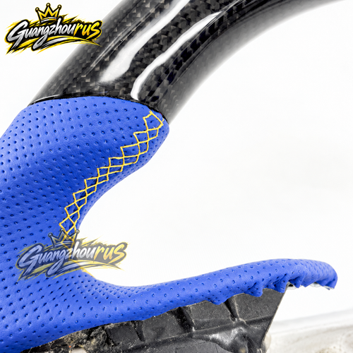 Custom Carbon Fiber LED Heated Steering Wheel for Chevrolet Corvette C8 2020+