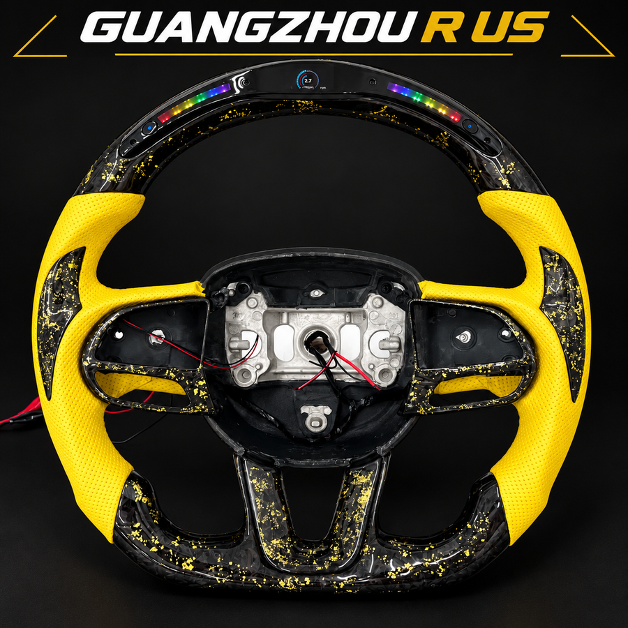 Dodge / Jeep Forged Carbon LED Steering Wheel