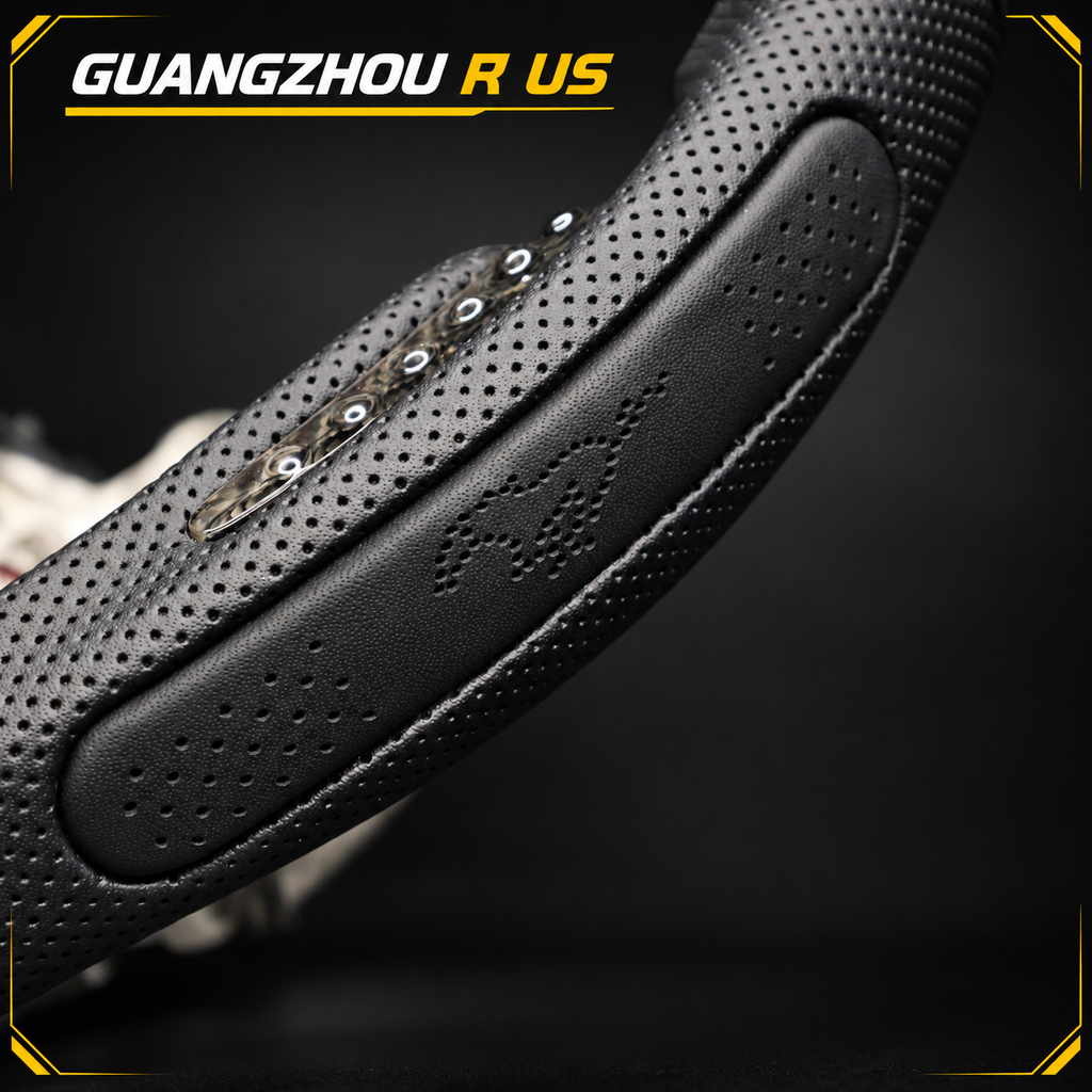 Guangzhou R us steering wheel perforated grip